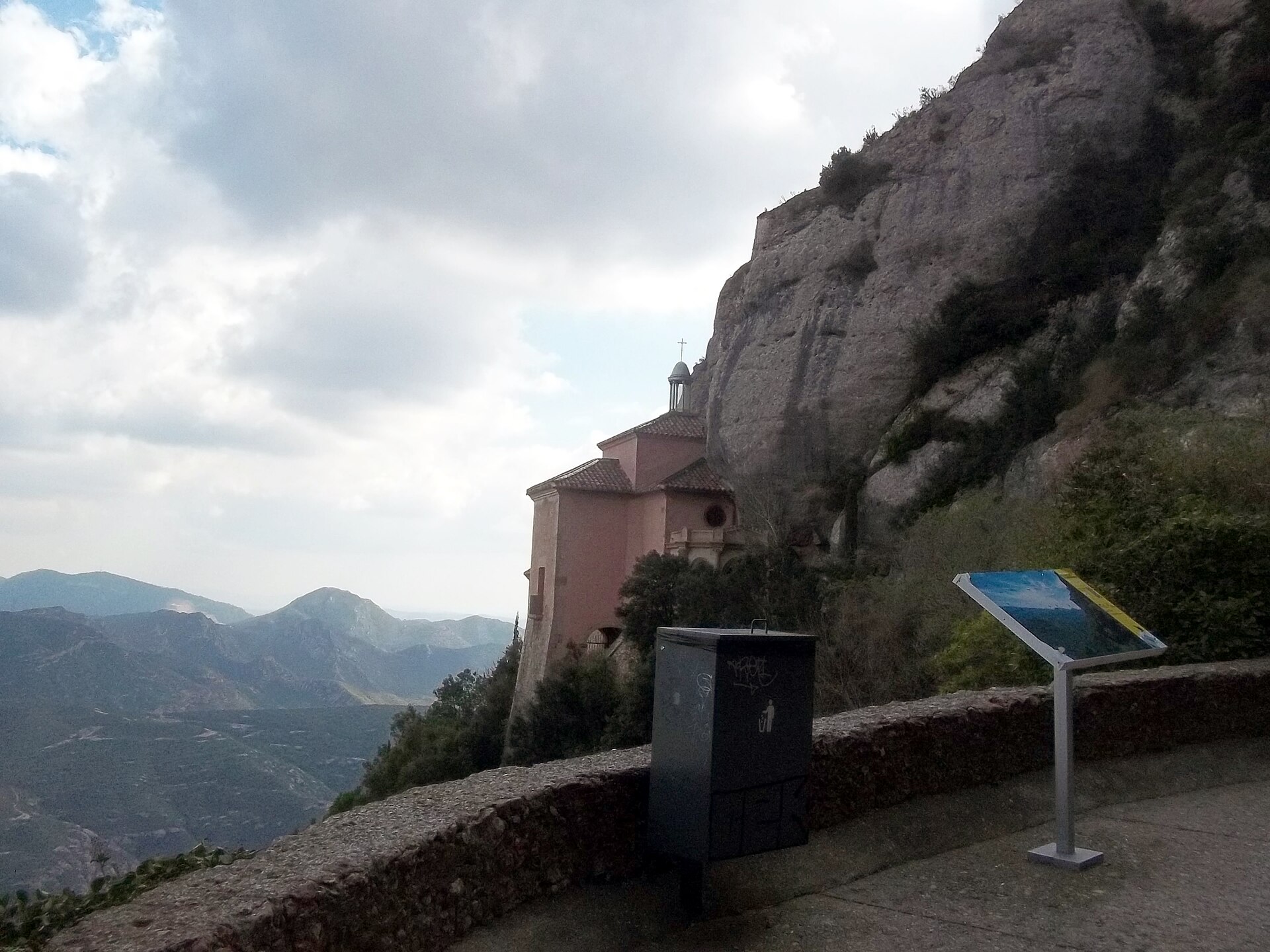 La capella de la Santa Cova de Montserrat